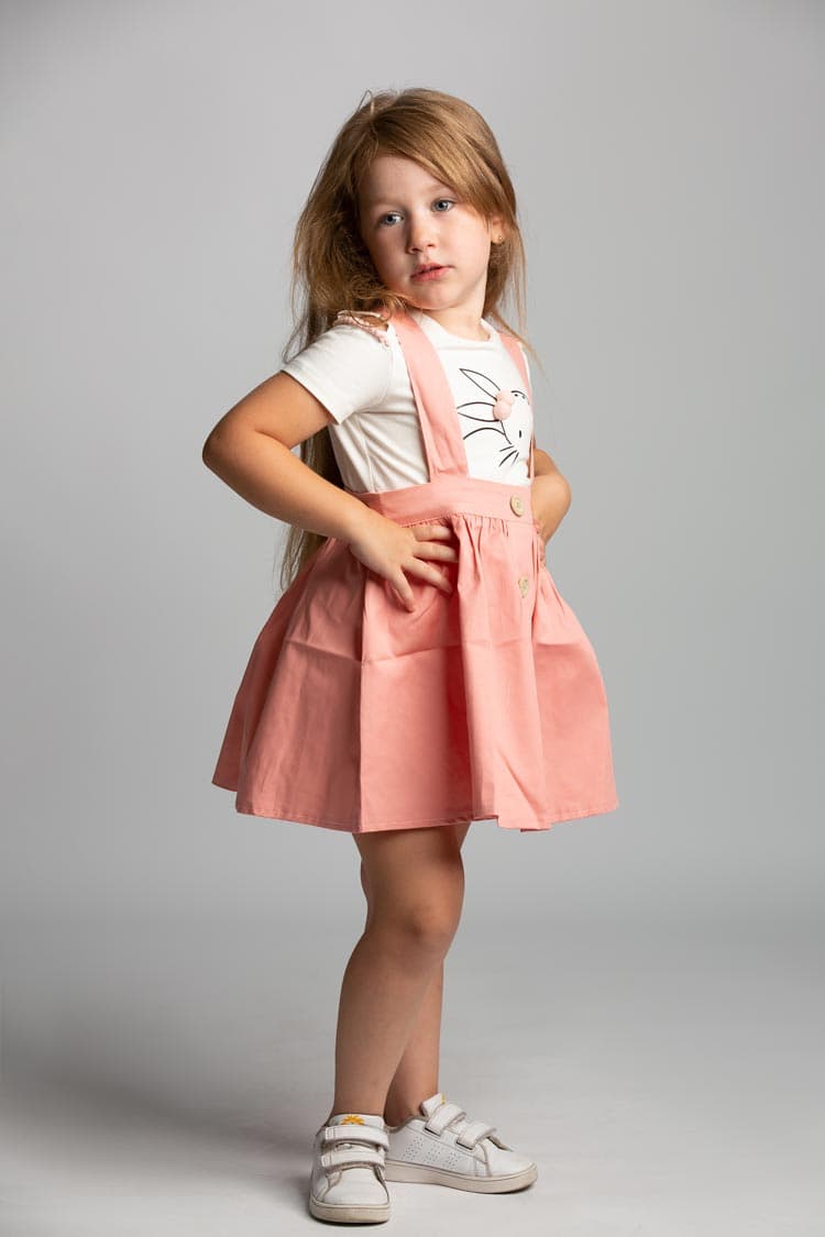 canvas skirt jumpsuit