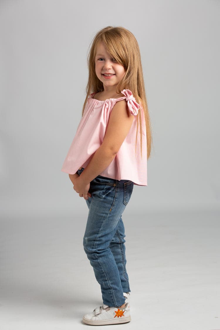 blouse with bundle