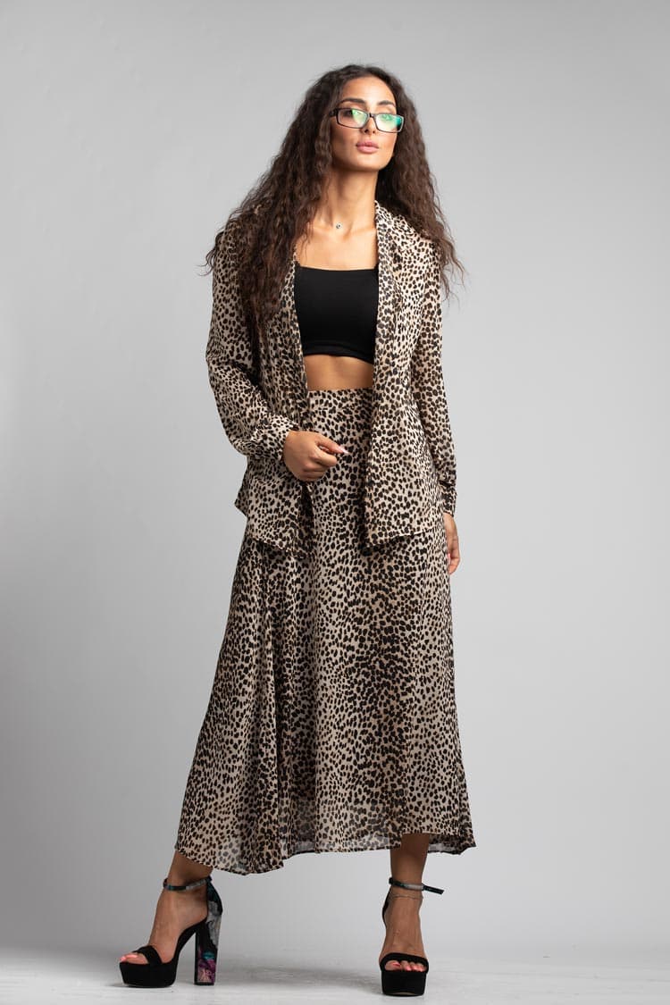liopard print shirt