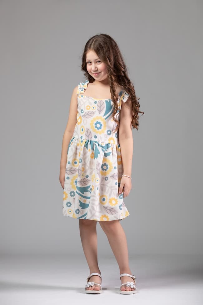 Midi Floral Dress