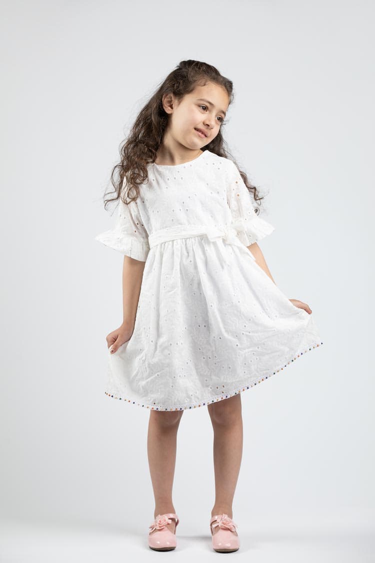 embrodired dress