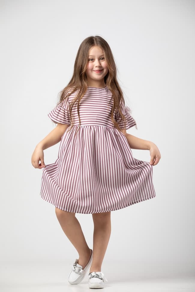 Midi Striped Dress