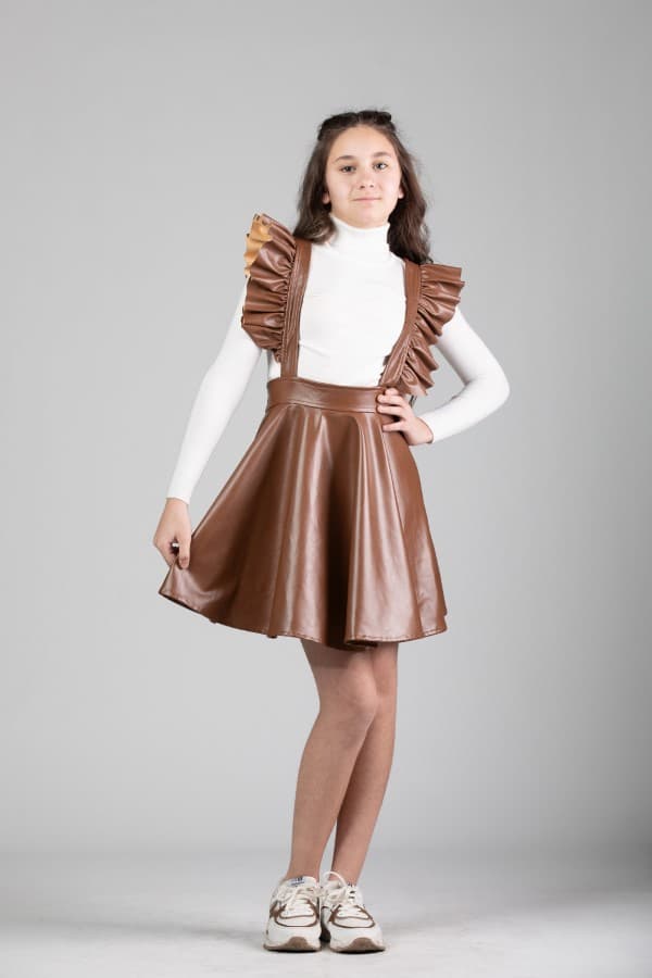 Skirt Jumpsuit Lather