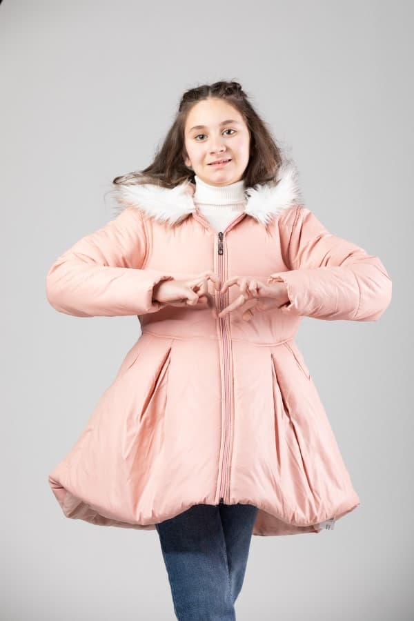 Waterproof Midi Jakcet With Fur