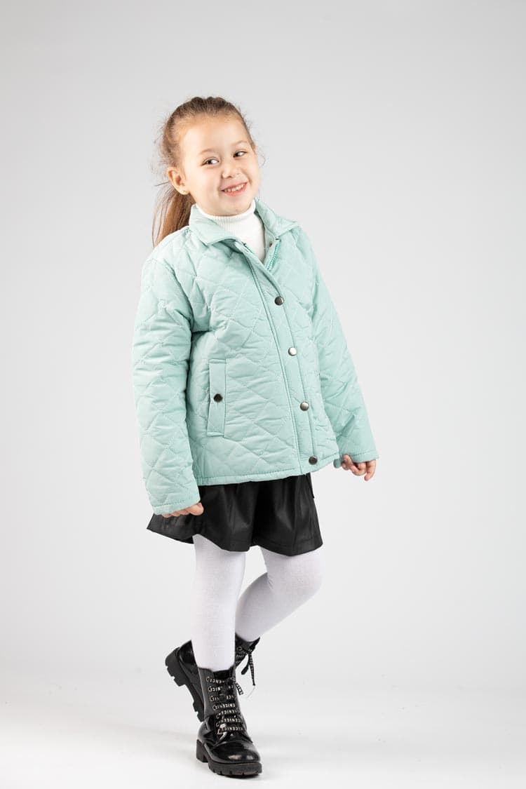 quilted water-repellent jacket