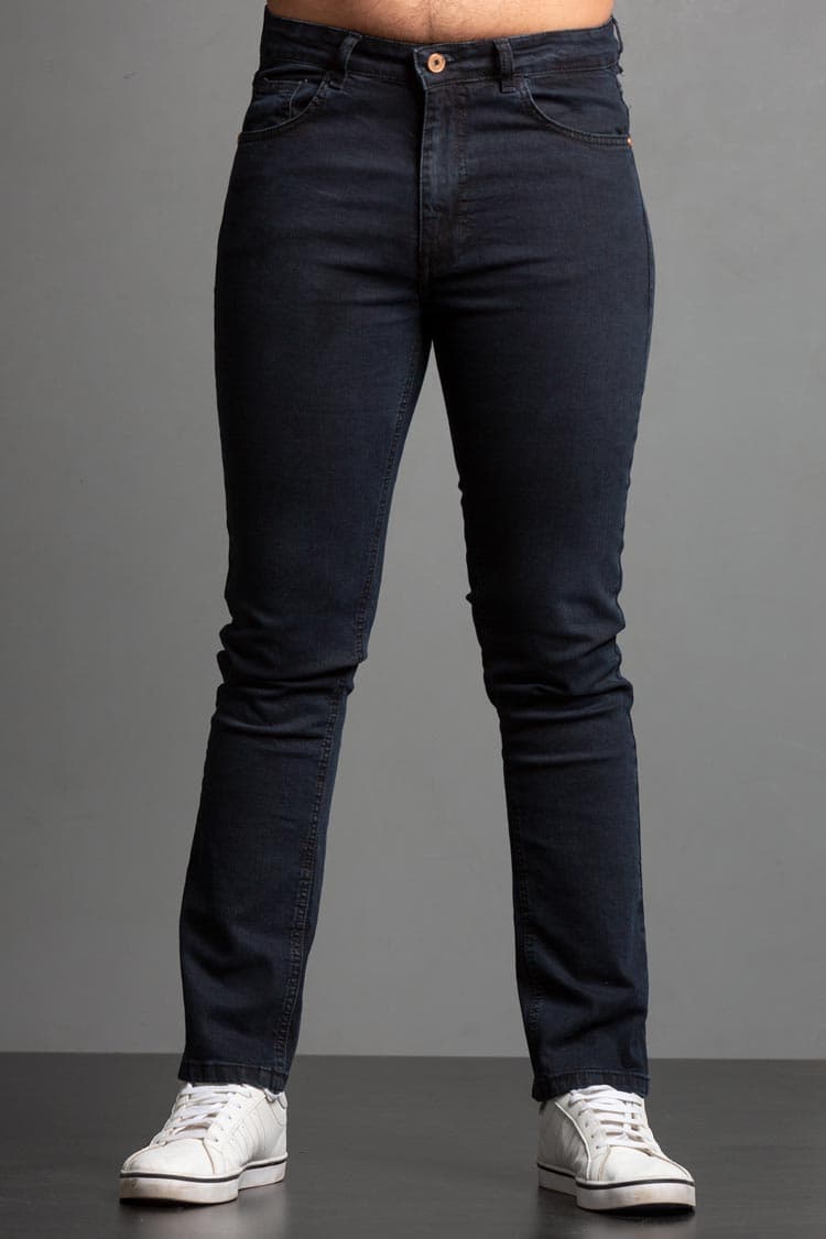 611 slim fit black  jeans