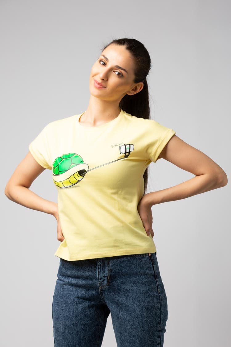 cotton printed T-shirt
