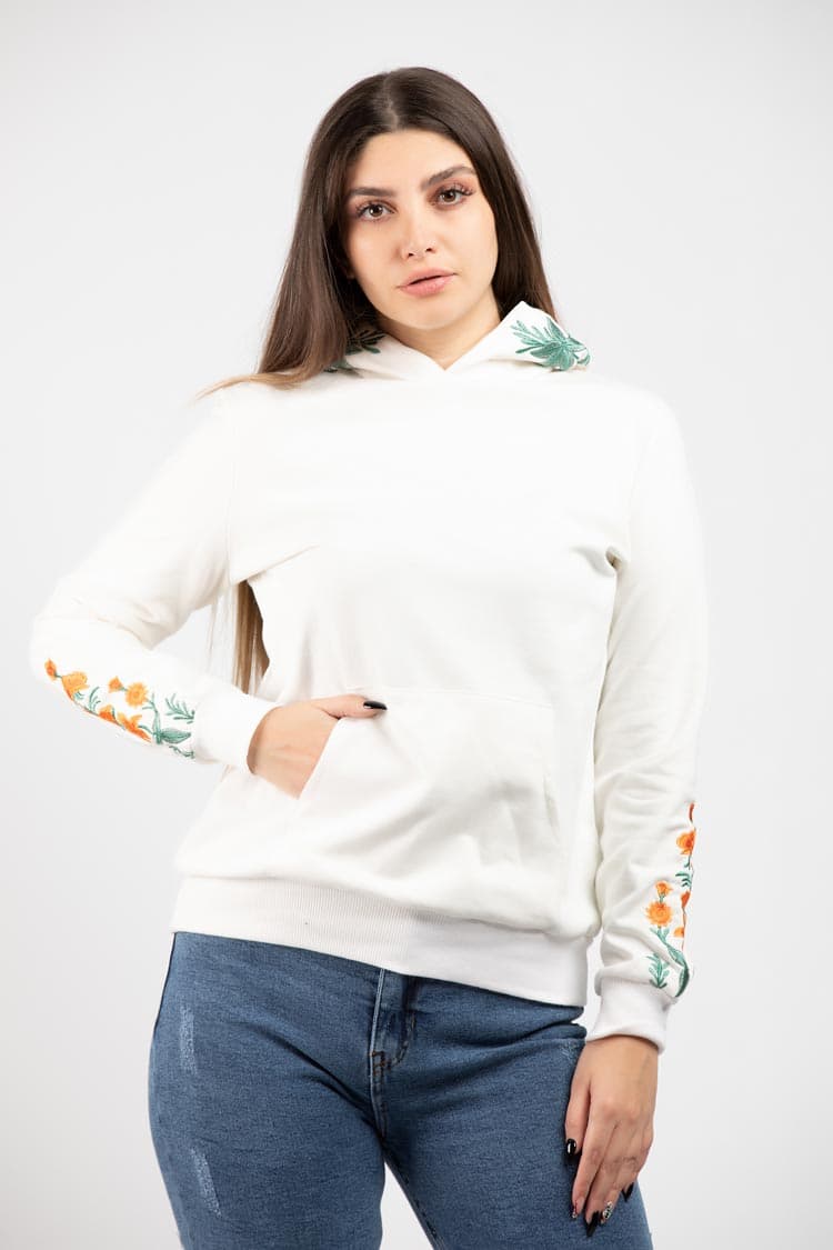 Embroidered Hoodie