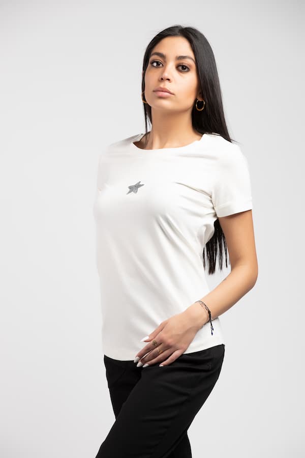 Embroidered T-shirt