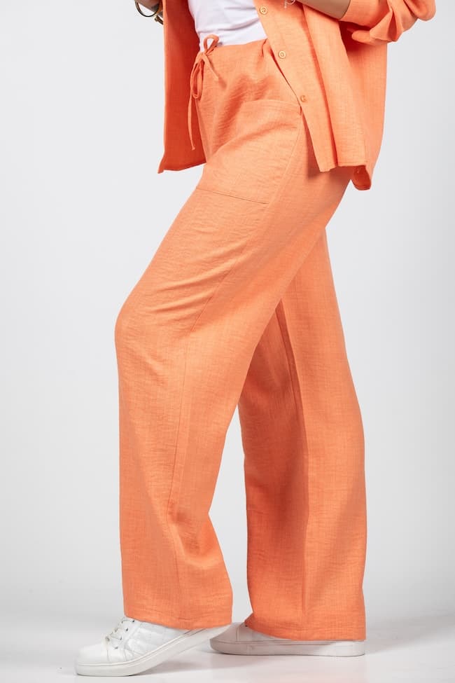 Linen Straight Pant