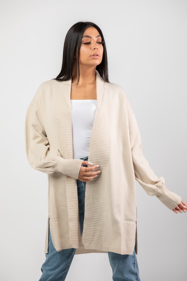 Long Knitted Cardigan