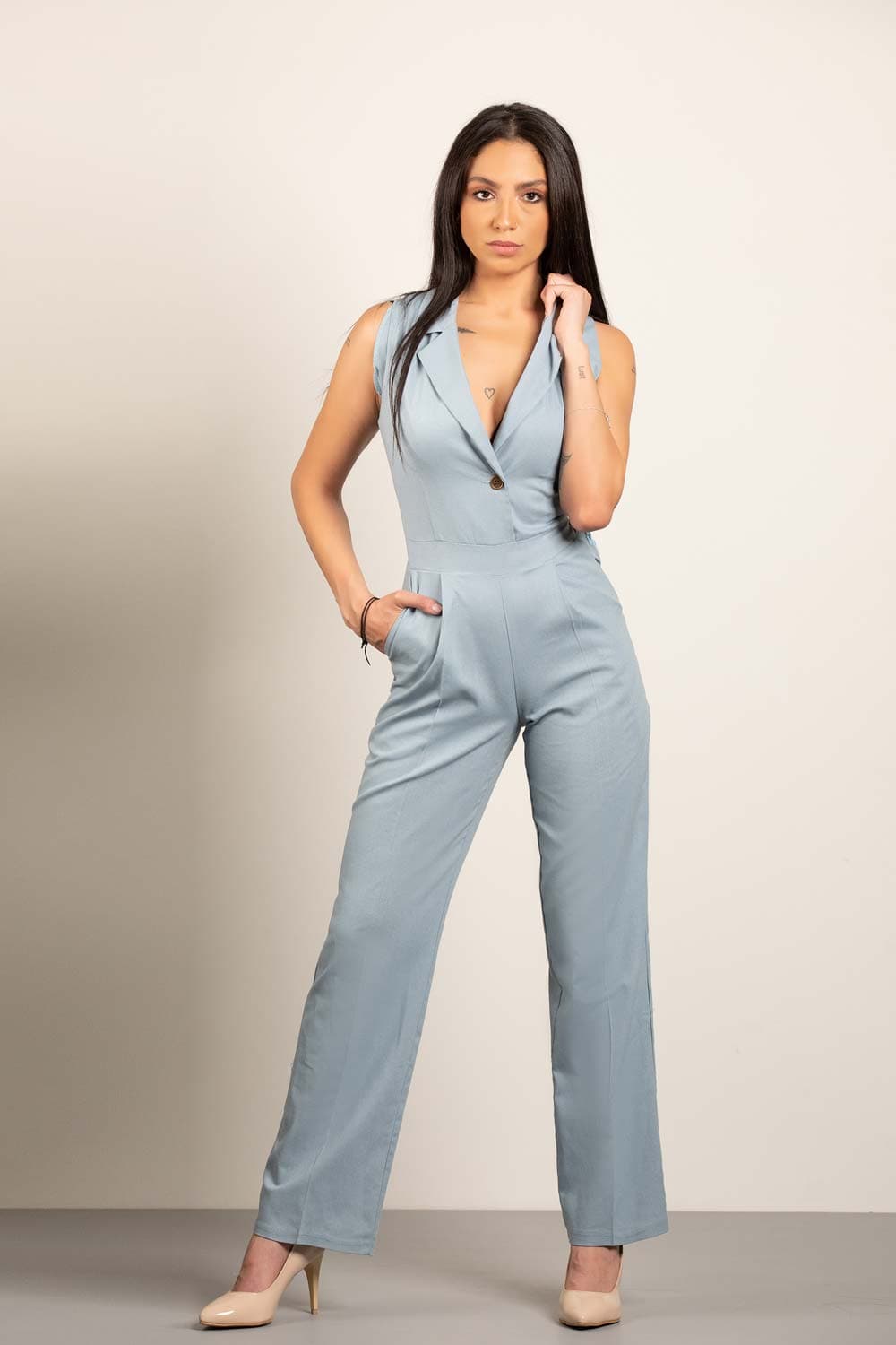 DOUBLE BREASTED OVERALL