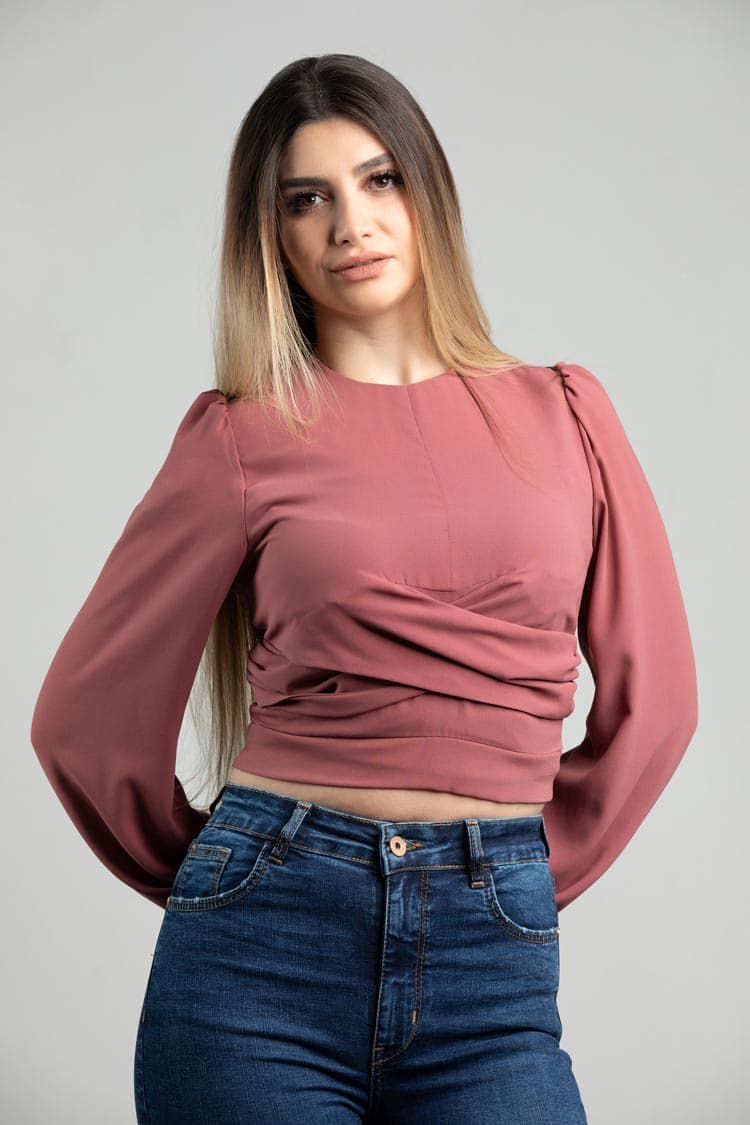 ribbon type top