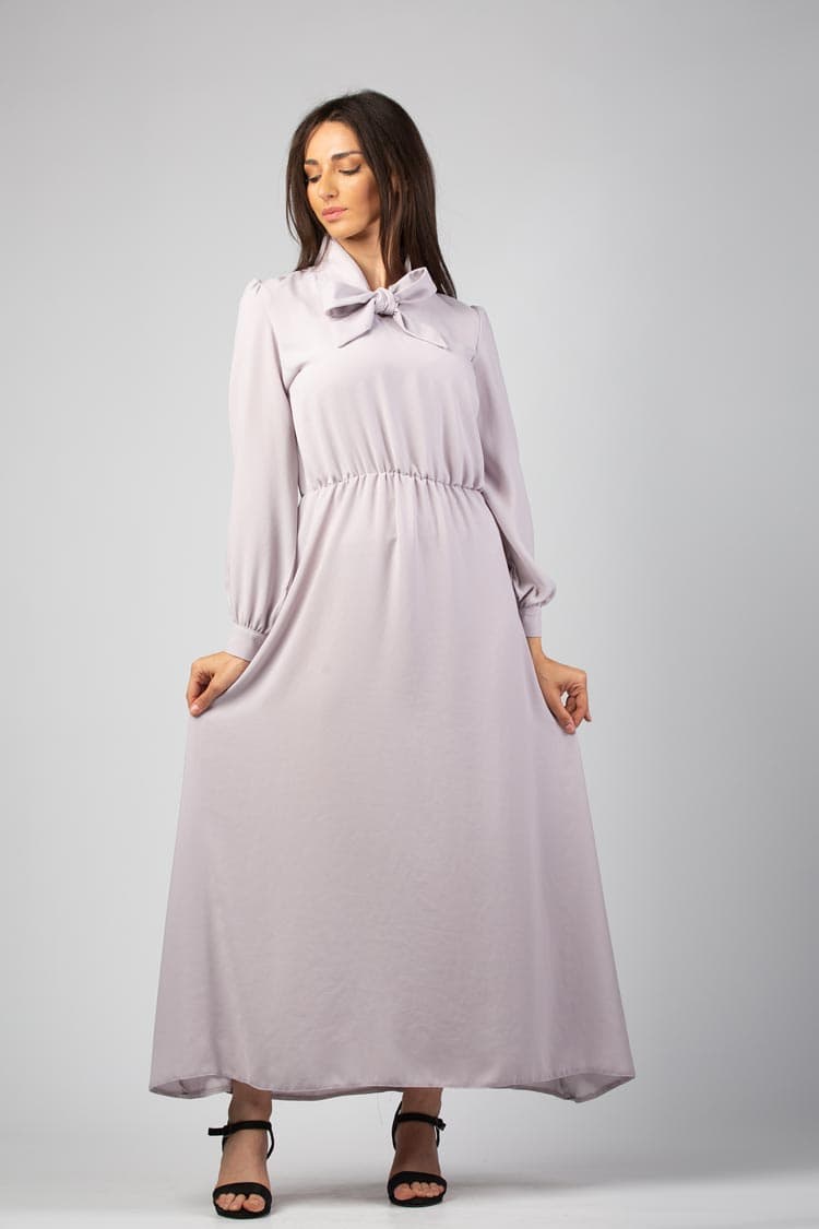 flowy chiffon dress