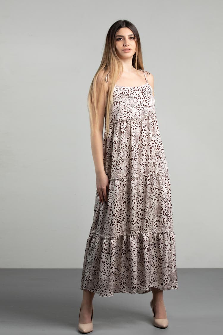 printed long dress