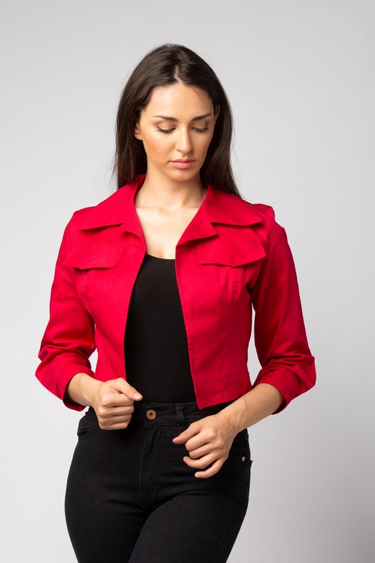 Cropped jacket