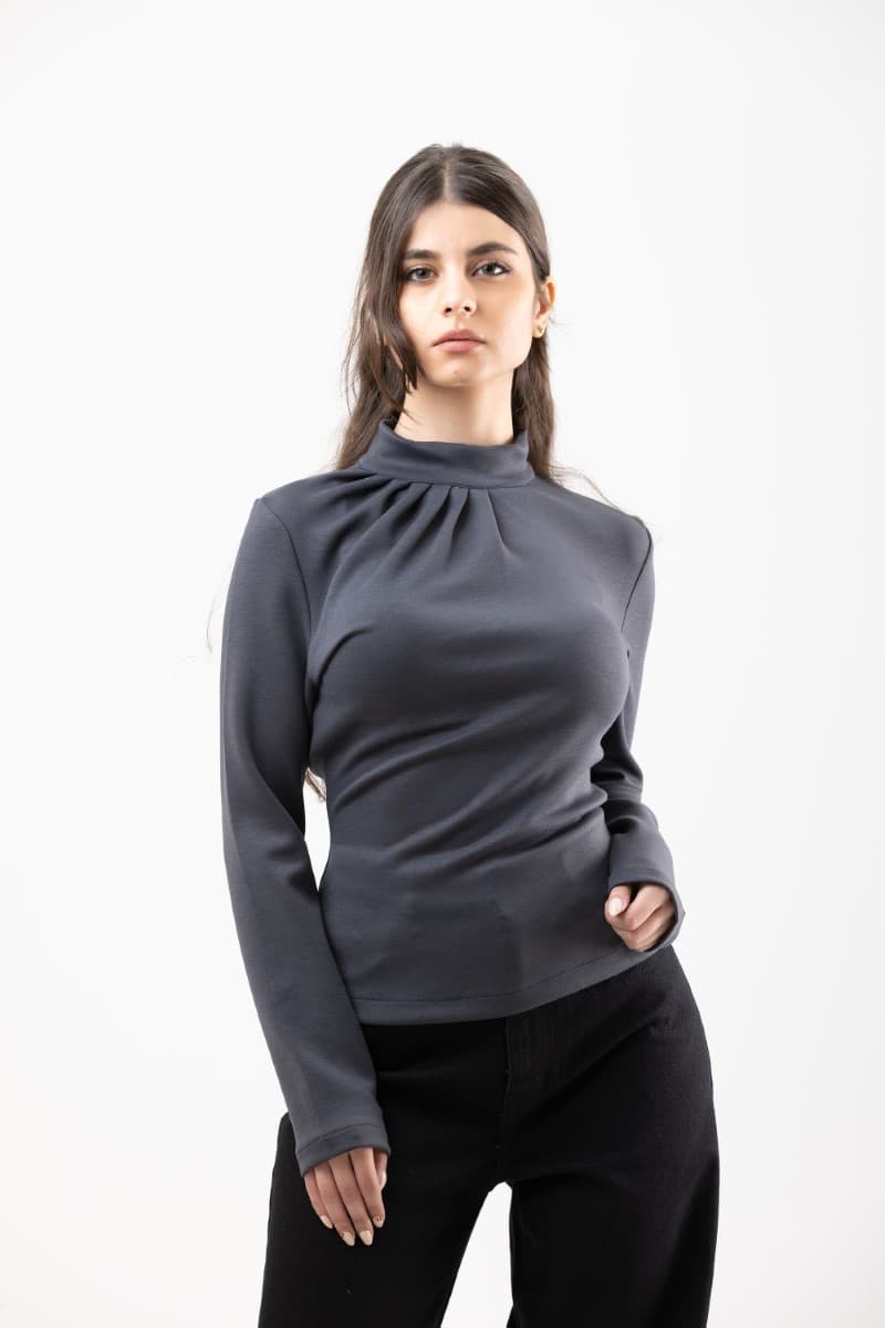High Neck Top
