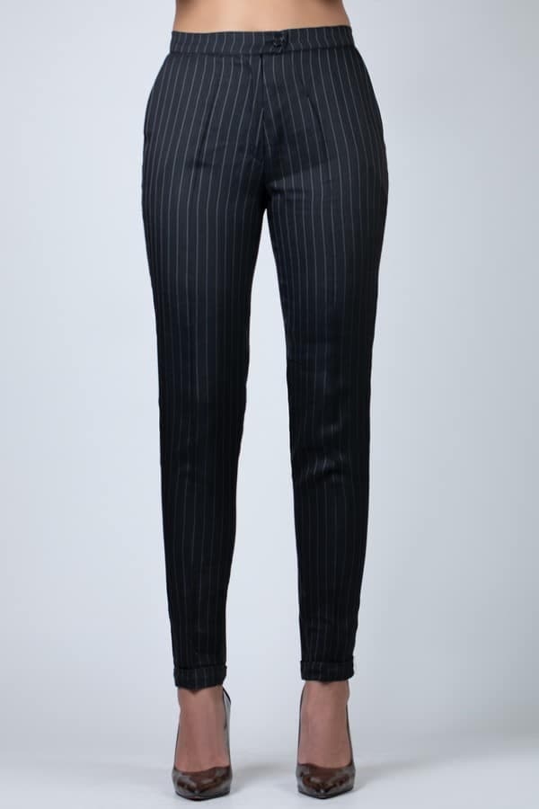high waisted trousers