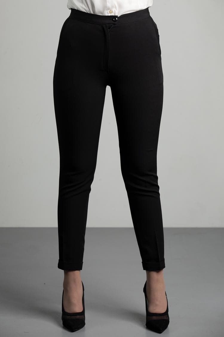 essential straight trousers