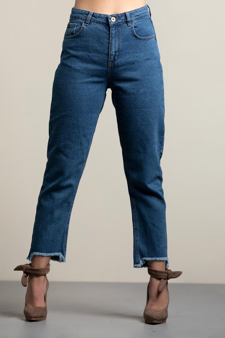 highwaist straight jeans