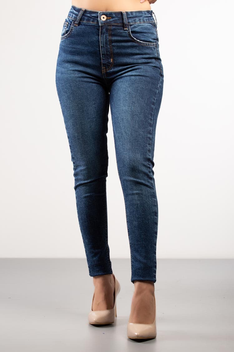 high waist skinny jeans