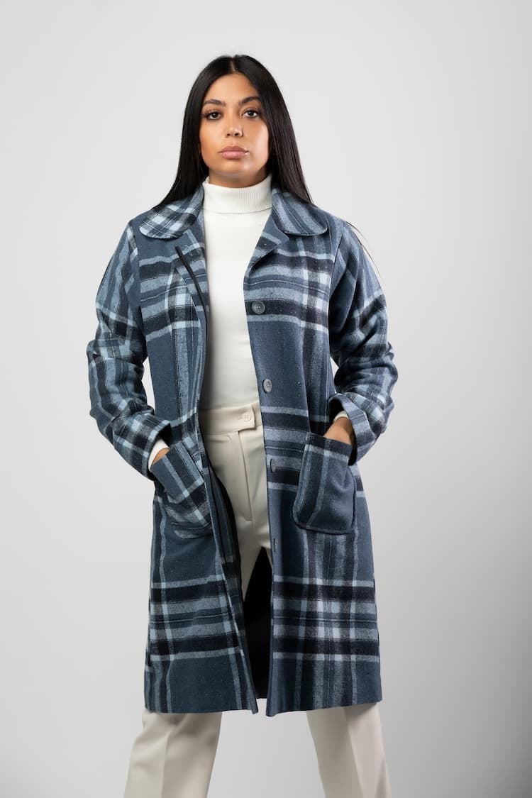 Tweed Midi Coat
