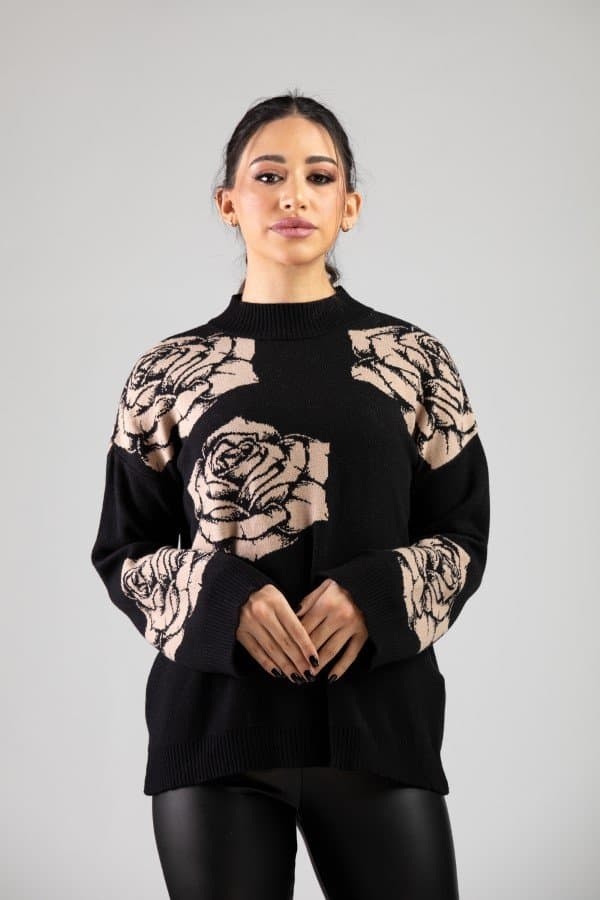 Sweater Knitted Jacquard
