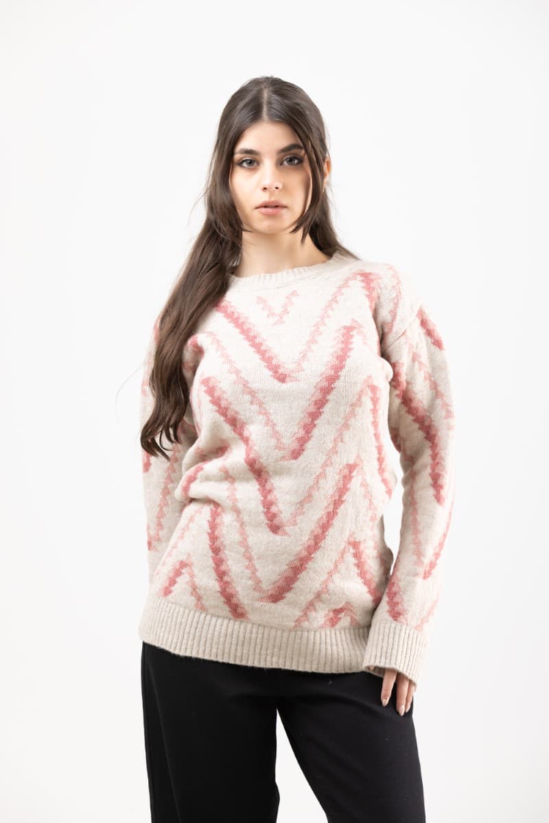 Knitted Sweater Jacquard