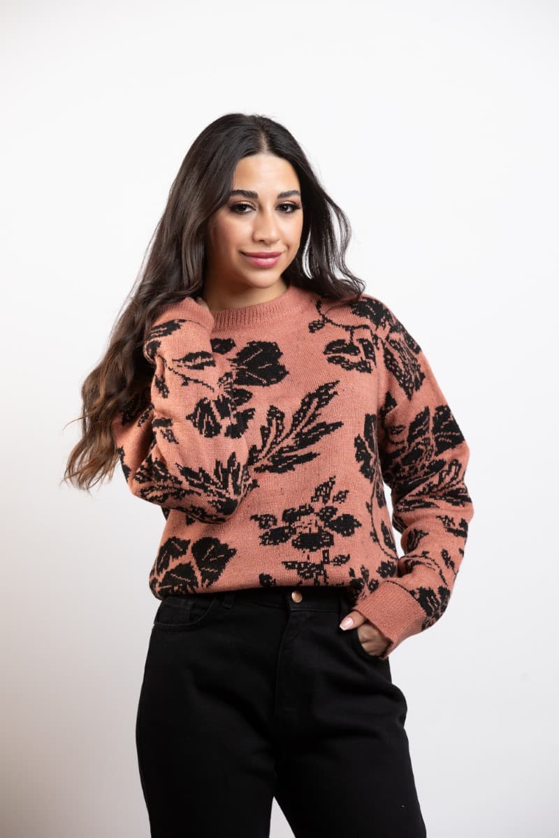 Sweater Knitted Jacquard