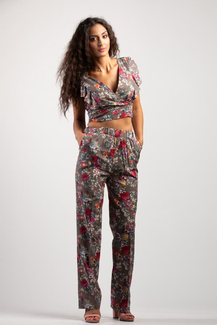 printed pant