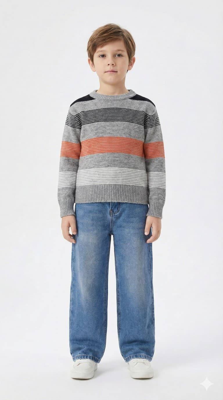Knitted Sweater Jacquard