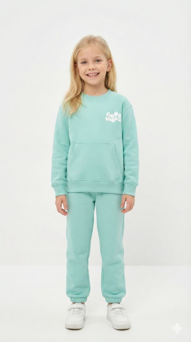 Fleece Oversize Swaetshirt Printed