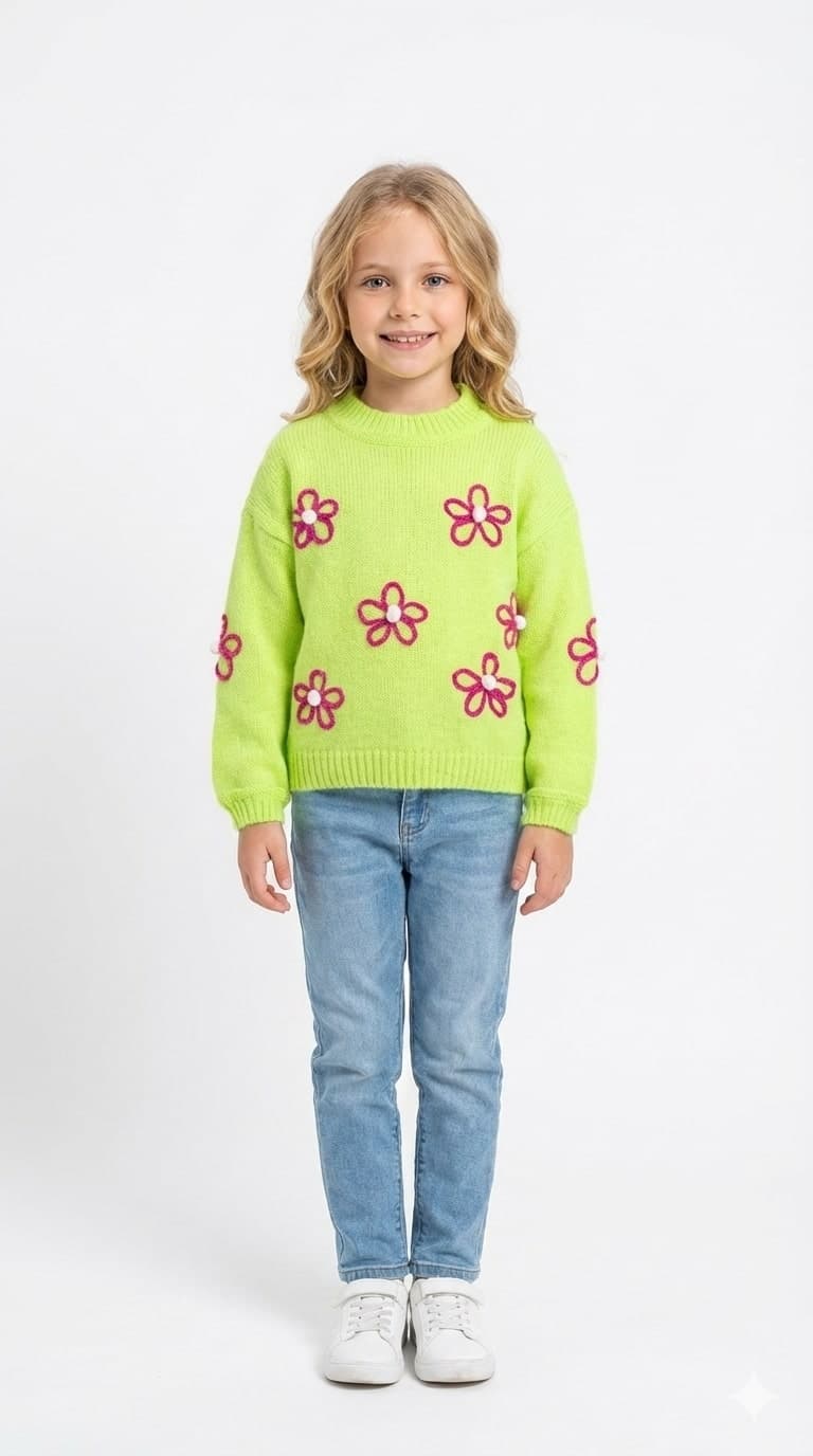 Knitted Sweater With Details
