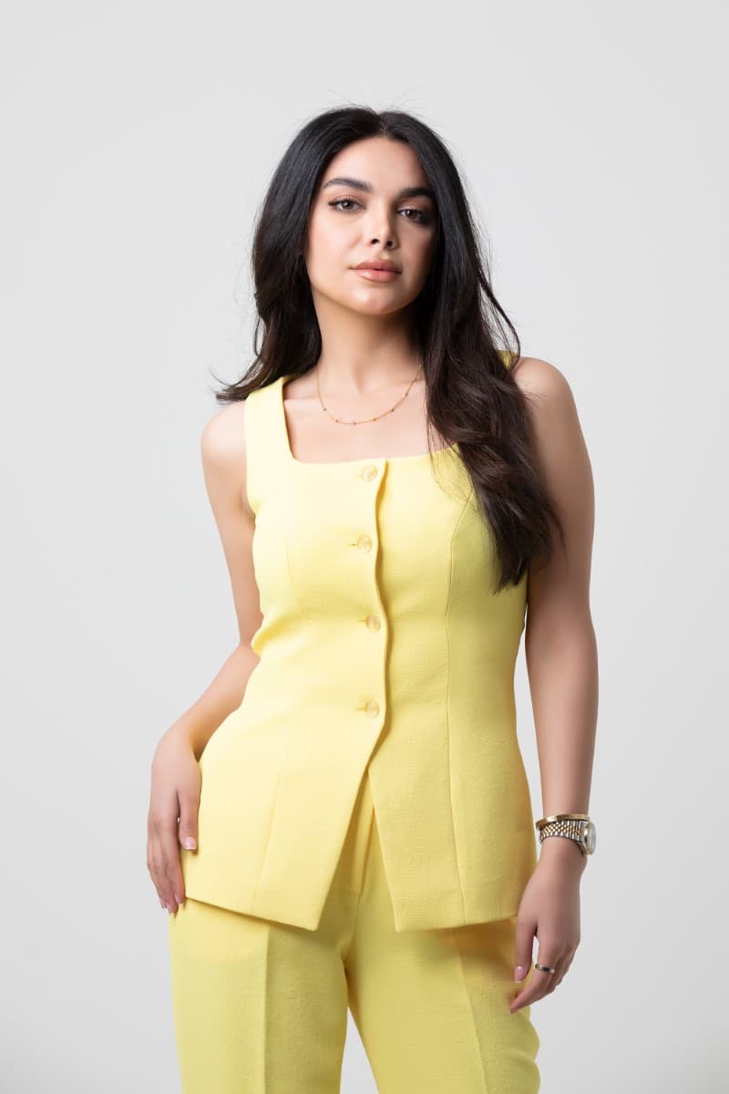 Buttoned Vest