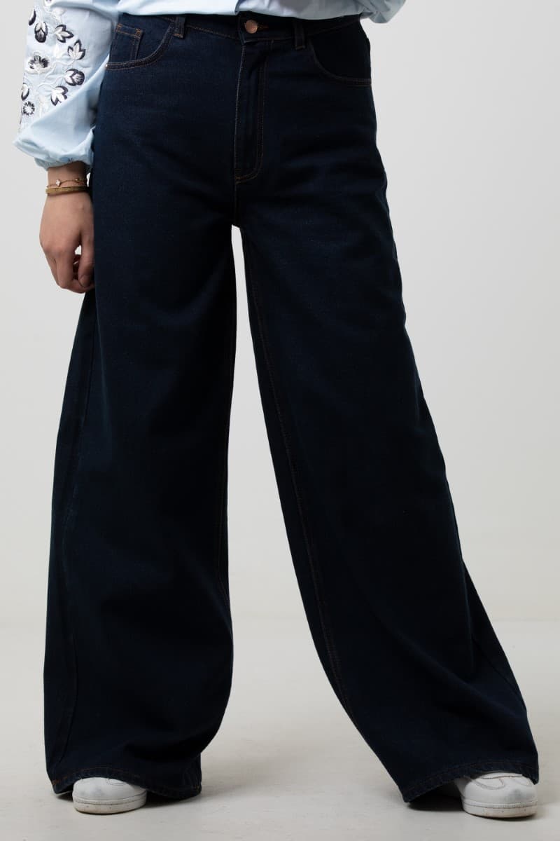 Wide Leg Jeans Pant