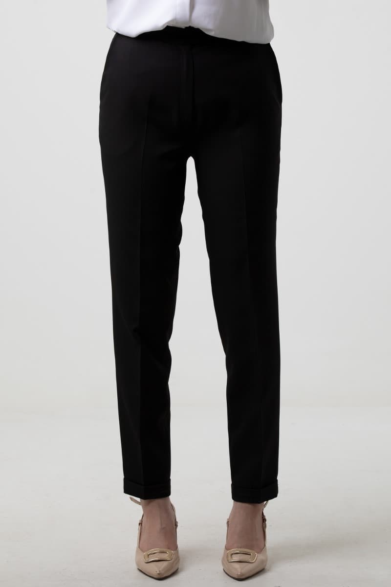 Slim Straight Suit Pant