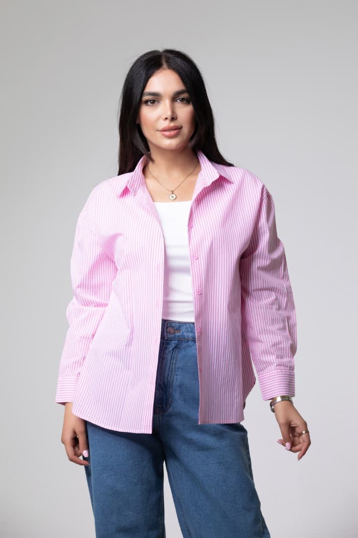 Long Sleeve Shirt With Embroidery